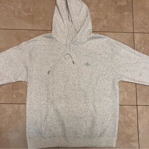ALO Yoga Light Gray Men's Hoodie